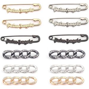 12 stuks nauwere broeksbanden - zinklegering - strakke broek - verstelbaar - 2 stijlen - 3 kleuren - voor broeken en rokken