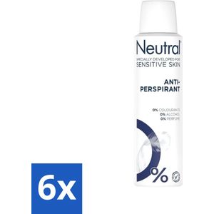 Neutral - Deodorant - Spray - Sensitive Skin - 150ml x 6