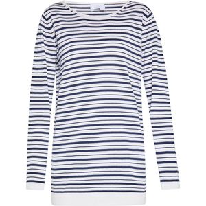 usha - Pullover - Gestreept - Lange Mouwen - Comfortabel