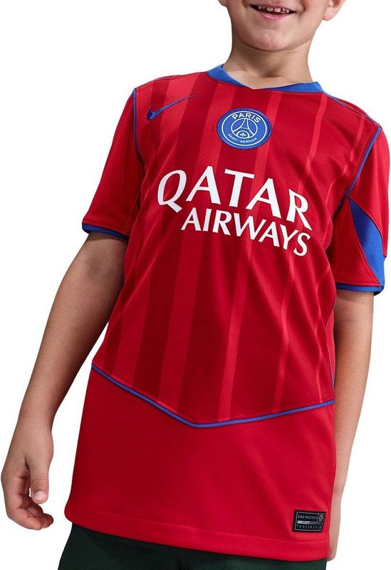 Nike - Total 90 - Voetbalshirt - Rood - Dri-FIT - Voor Kids