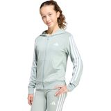 adidas Sportswear ESSENTIALS FULL ZIP HOODIE - Kinderen - Groen- 128