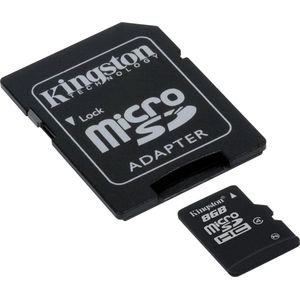 Kingston Technology SDC4/8GB flashgeheugen MicroSD Flash