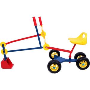 Spielwerk Kinder Zit Graafmachine - Grijp Functie tot 50kg - Multicolor