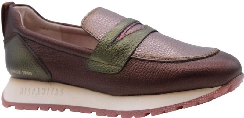 Hispanitas - HI254387 - Leren Mocassins - Bruin - Plat - Casual