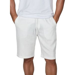 DENIMFY Heren Short DFAlessio regular/straight Wit S Volwassenen