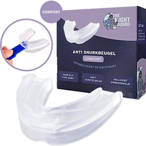 The Night Guard® Anti Snurk Beugel Comfort - Snurken - Nachtbeugel – Snurkbeugel - Anti Snurk Beugel - BPA Vrij - Anti Snurk