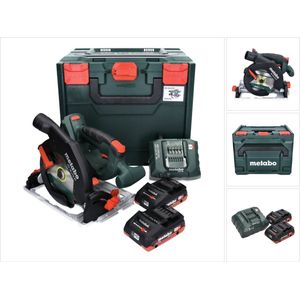 Metabo KS 18 LTX 57 Accucirkelzaag 18 V 165 mm + 2x accu 4.0 Ah + lader + metaBOX