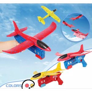 Vliegtuigschieter / vliegtuig schieten / Airplane shooter / Airplaine Launcher / Airplaine gun / vliegtuig schieter camping / buitenspeelgoed
