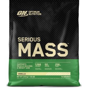Optimum Nutrition Serious Mass - Vanilla - Mass Gainer - Weight Gainer - 5450 gram (16 servings)