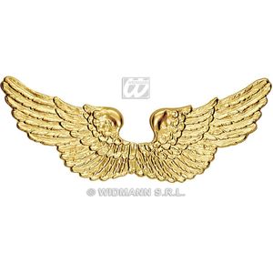 WIDMANN - Goudkleurige engelen vleugels voor volwassenen - Accessoires > Vleugels