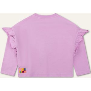 Thrill l.sl. T-shirt 34 Solid with artwork Be You Pink: 128/8yr