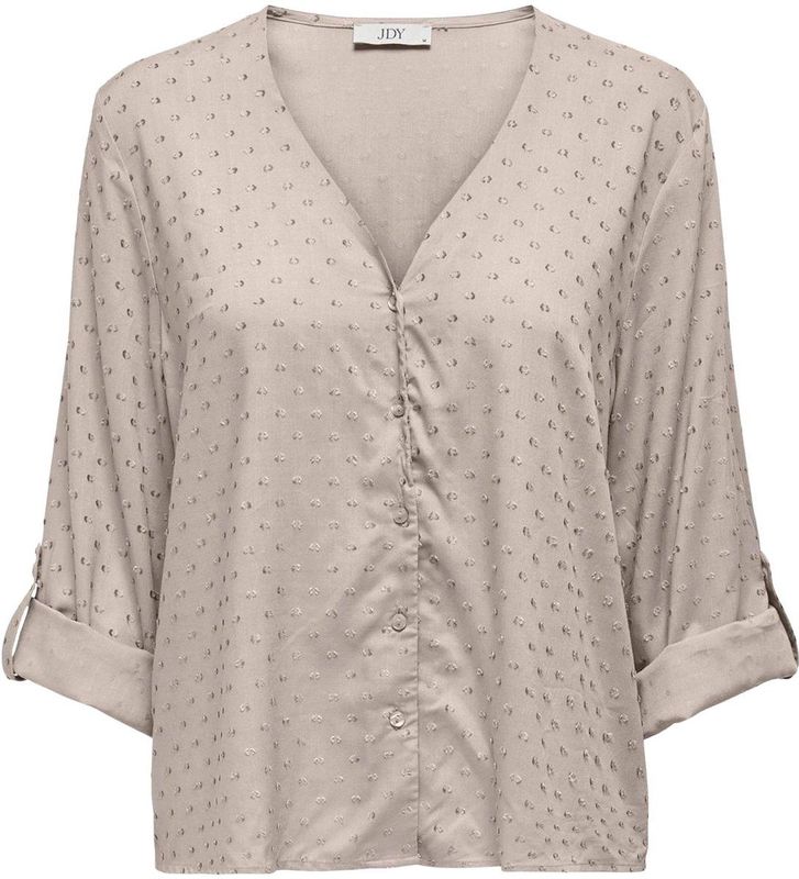JDY Diana Life 7/8 Dobby Blouse Dames - Maat S