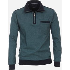 CASA MODA comfort fit schipperstrui - turquoise melange