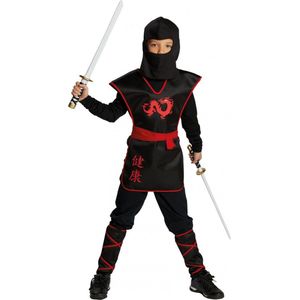 Ninja Warrior mt.140 - Ninja verjaardag thema feest party outfit