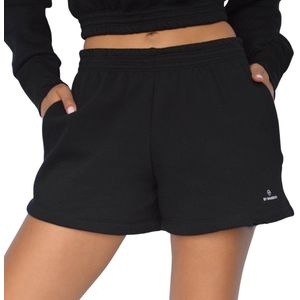 Sport short dames - Korte broek dames - Shorts - Broeken - Fitness short dames - ZWART - yoga - tennisshort - M