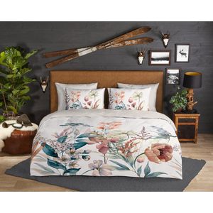 Good Morning flanellen dekbedovertrek 1 persoons (140x220 cm)