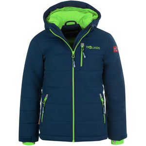 Trollkids - Hemsedal Xt - Winterjas - Blauw - 92 cm - Waterbestendig