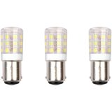 SPL - Ba15d - LED Lamp - Neutraal Wit - 3W - 250 lumen - LED Buislamp T18 - 3 Stuks