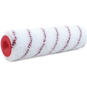 Muur vacht anti-spat verfroller polyester geweven pluisvrij 7,2 x 25 cm - Verfspullen - Schildersbenodigheden