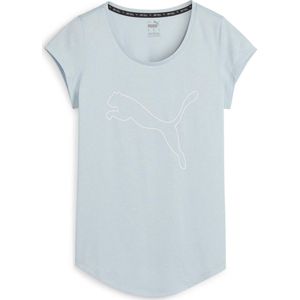Puma Sport T-shirt Lichtblauw/Wit