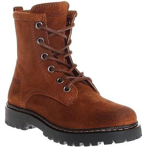 Giga Shoes G3518 Cognac meisjes suede leren enkel laarzen maat 32 laatste maten outlet sale prijs