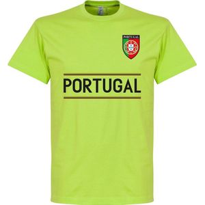 Portugal Keeper Team T-Shirt - Licht Groen - S