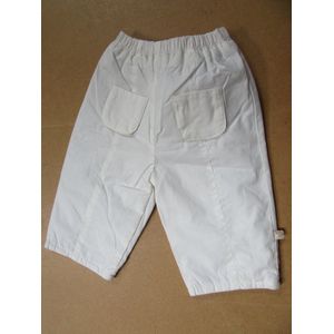 Noukie's - Lange broek - Uni - Wit - Gevoerd - 6maand 68