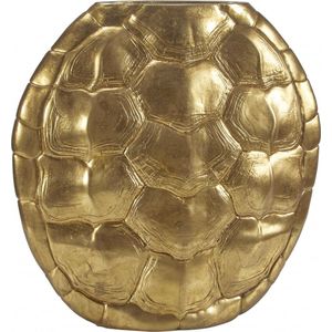 Light & Living - Vaas Turtle L Goud - Kunststof Antiek Brons - 50x51x14cm (hxbxd)