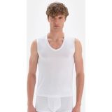 Dagi - Onderhemd - Wit - Mouwloos - V-hals