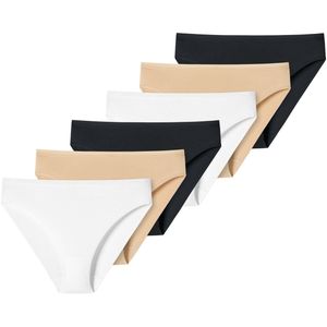 Uncover by Schiesser - Slip Set van 6 - Zacht Katoenen Materiaal