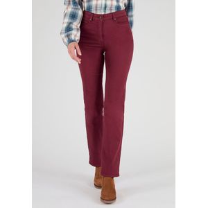 Damart - Jeans straight fit, Perfect Fit by Damart - Dames - Rood - 46