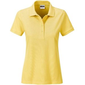 James and Nicholson Vrouwen/dames Basic Polo (Lichtgeel)