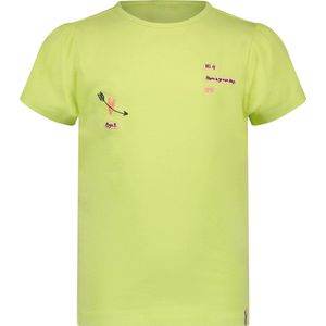 NONO T-shirt Kantal met Printopdruk Lime