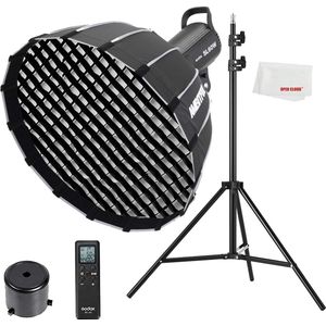 Godox SL-60W - LED Videolicht - Hoge CRI met Softbox en Afstandsbediening