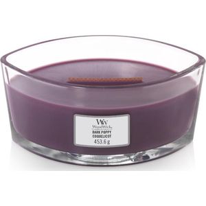 Woodwick Dark Poppy ellips kaars