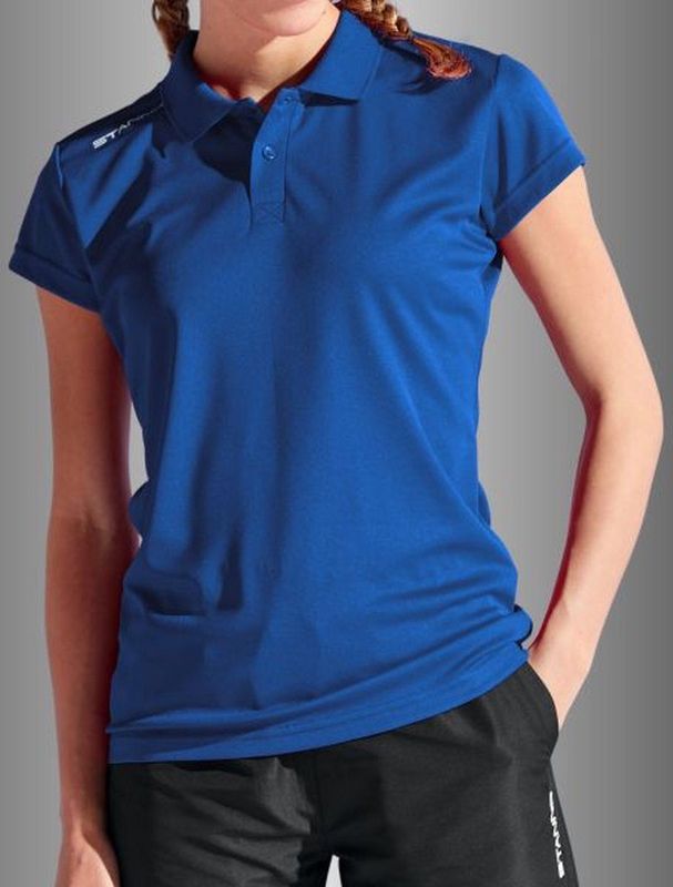 Stanno - Field Polo - Blauw - Dames Sportshirt
