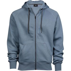 Tee Jays Heren Fashion Zip Hooded Sweatshirt (Flintstone)