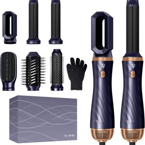 Equivera Multistyler - Airstyler - Krultang 5 in 1 - Fohnborstel - Stijltang