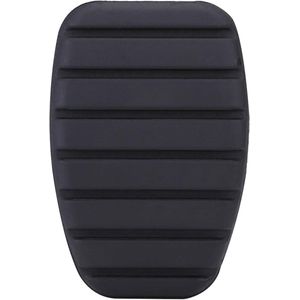 Pedaal Covers Rubber Koppeling en Rempedaal Kussen Cover voor Clio/Scenic/Kangoo/Space/Modus Zwart