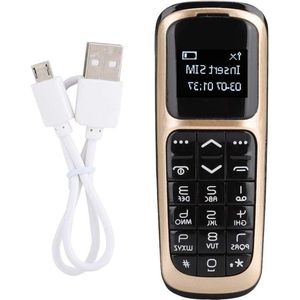 Mini Draagbare Mobiele Telefoon 0.66 Inch OLED Kleur Screen Grote Knop Ondersteuning Bluetooth FM Radio voor Ouderen .