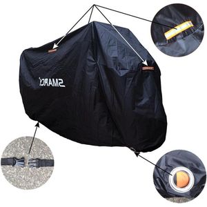 Motorhoes XL zwart - Beschermhoes voor motorfietsen Motorhoes
