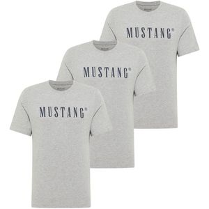 MUSTANG Shirt  grijs gemêleerd / zwart