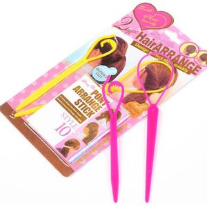 Haar styling tool – 2 stuks – Haar vlechten & knopen – Donut Bun Knot Maker – Makkelijke DIY haarclips