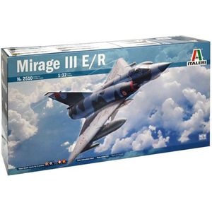 1:32 Italeri 2510 Mirage III E/R Plastic Modelbouwpakket