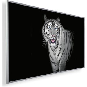 Infrarood Verwarmingspaneel 130W met fotomotief en Smart Thermostaat (5 jaar Garantie) - Tiger zwart wit 72