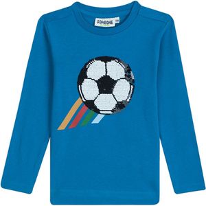 Someone - Jongens Longsleeve - Blauw
