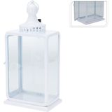 Nampook - Lantaarn - Wit - 22x46 cm - Windlichten