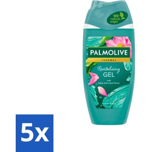 5 x Palmolive Douchegel Thermal Revitalising Gel 250 ml - Verzorging - Palmolive Thermal