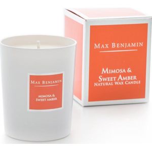 Max Benjamin - Geurkaars Classic - 190 g - Mimosa & Sweet Amber
