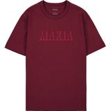 Makia - Shadow - T-shirt - Rood - Korte Mouwen